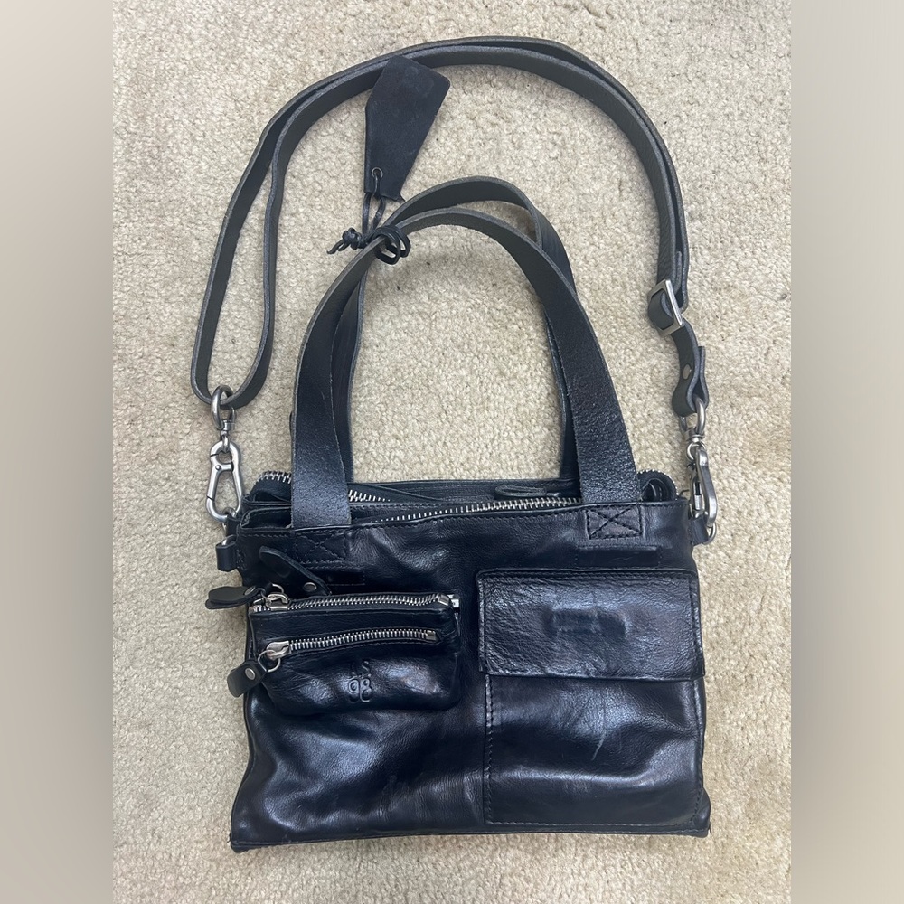 A.S.98 black convertible bag.